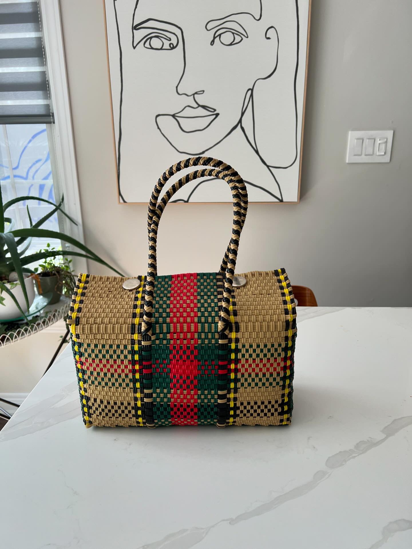 Plastic Straw Bags Medium