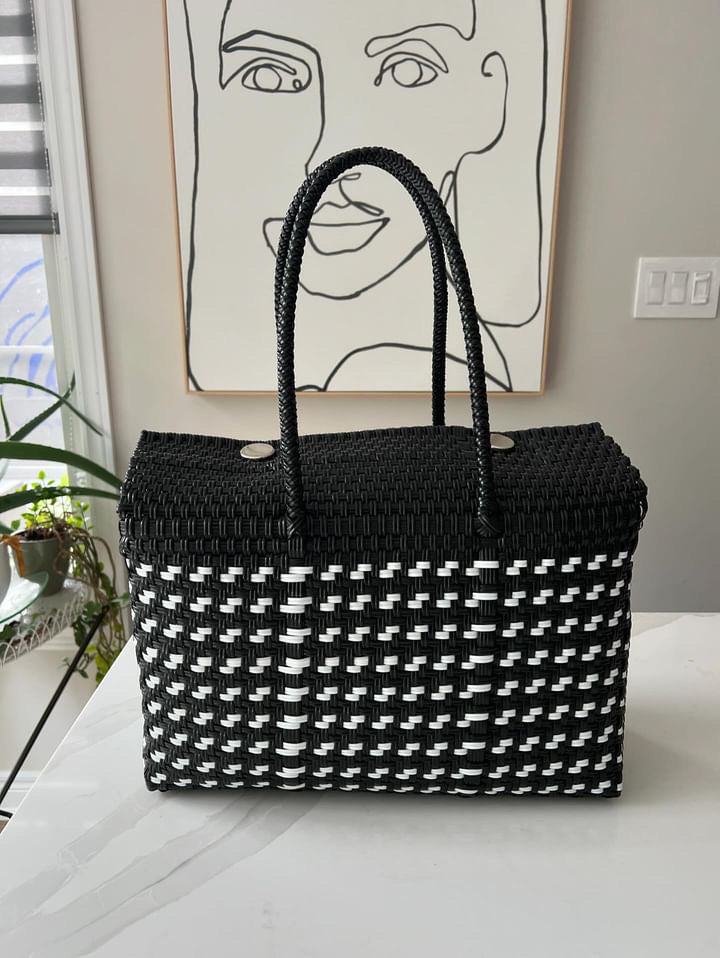 Plastic Straw Bags Large